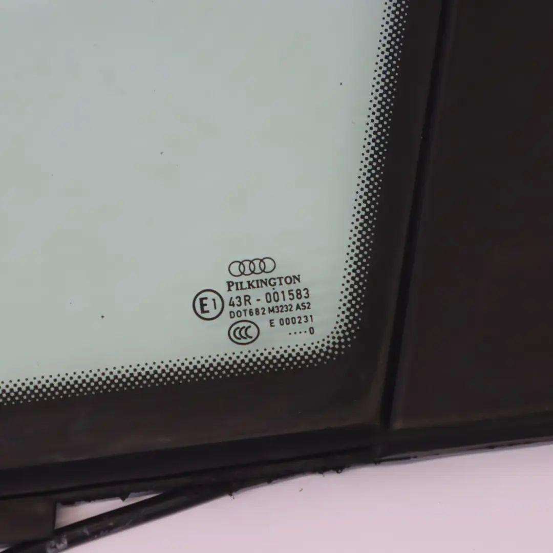 Fenêtre latérale Panneau de custode arrière droit Vert AS2 pour Audi Q7 4L à propos du numéro de pièce 4L0845300 Audi Q7 4L Fenêtre latérale Panneau de custode arrière droit Vert AS2 - SKU 4L0845300 - Numéro de pièce 4L0845300