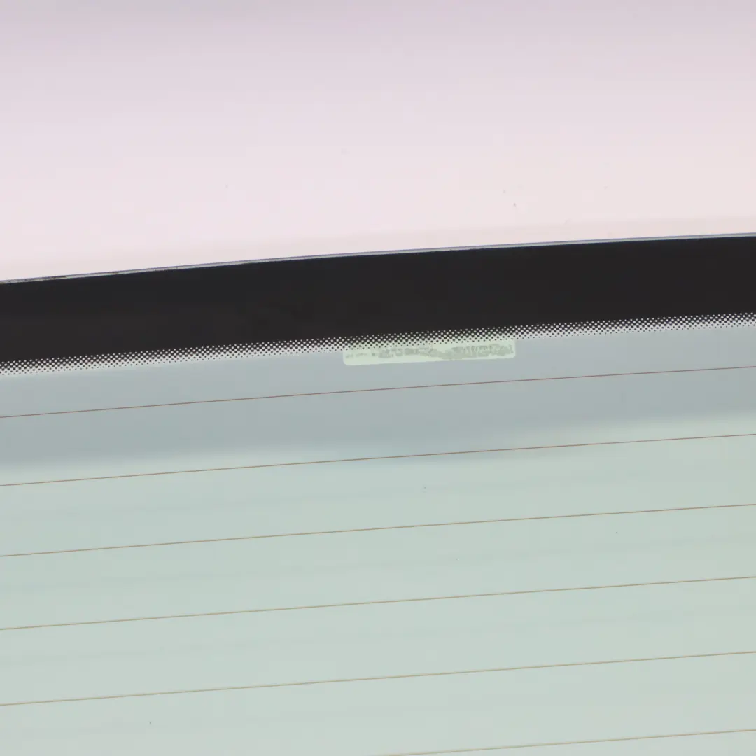 Audi Q7 4L Rear Boot Trunk Lid Tailgate Window AS2 Green Glazing C - SKU 4L0845501 - Part number 4L0845501