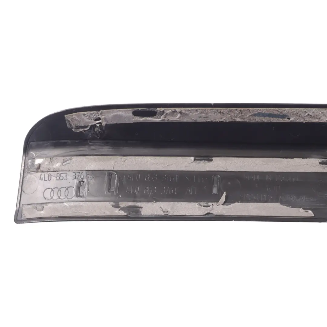 Audi Q7 4L S Line Plaque de seuil arrière droite - SKU 4L0853376F - Numéro de pièce 4L0853376F