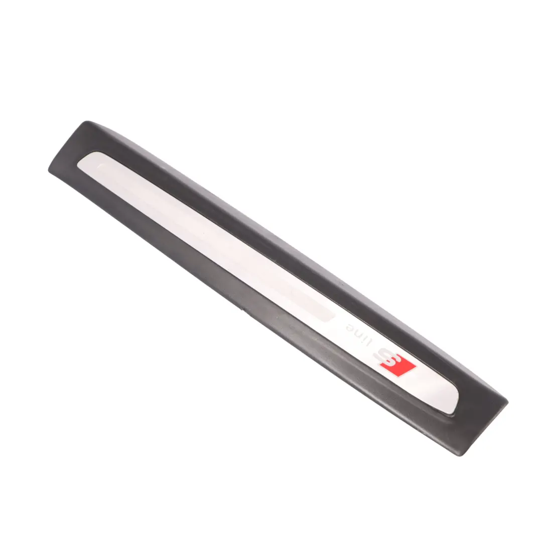 Audi Q7 4L S Line Door Sill Rear Right O/S Entrance Cover Step Plate - SKU 4L0853376F - Part number 4L0853376F