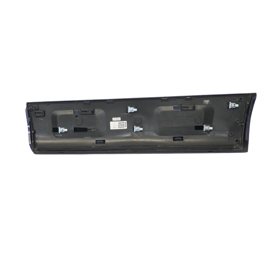 Audi Q7 4L Moulure de seuil de porte arrière droite Mugello Bleu Pearl Z5E - SKU 4L0853970F-MUB - Numéro de pièce 4L0853970F