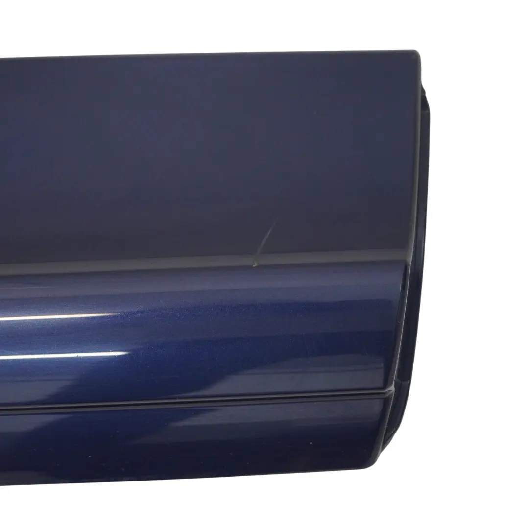 Audi Q7 4L Moulure de seuil de porte arrière droite Mugello Bleu Pearl Z5E - SKU 4L0853970F-MUB - Numéro de pièce 4L0853970F