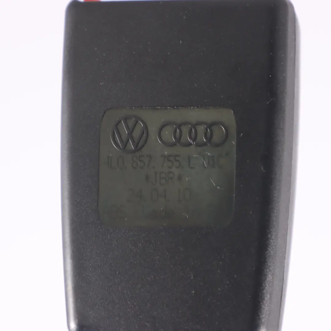 Audi Q7 4L Boucle ceinture de sécurité avant gauche droite Belt - SKU 4L0857755L - Numéro de pièce 4L0857755L