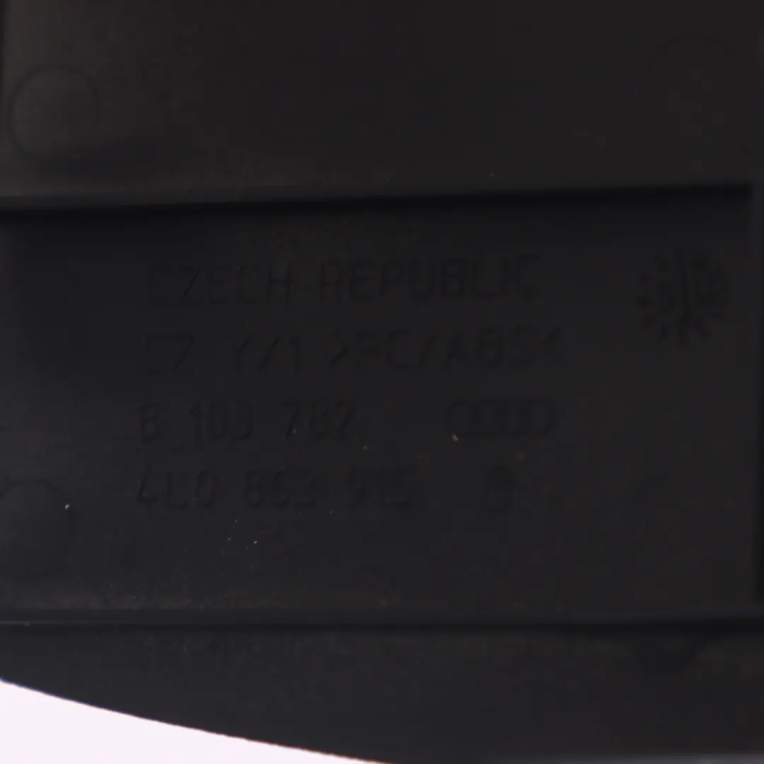 Console centrale posteriore Pannello copertura inferiore per Audi Q7 4L con numero di parte 4L0863915B Audi Q7 4L Console centrale posteriore Pannello copertura inferiore - SKU 4L0863915B - Numero di parte 4L0863915B