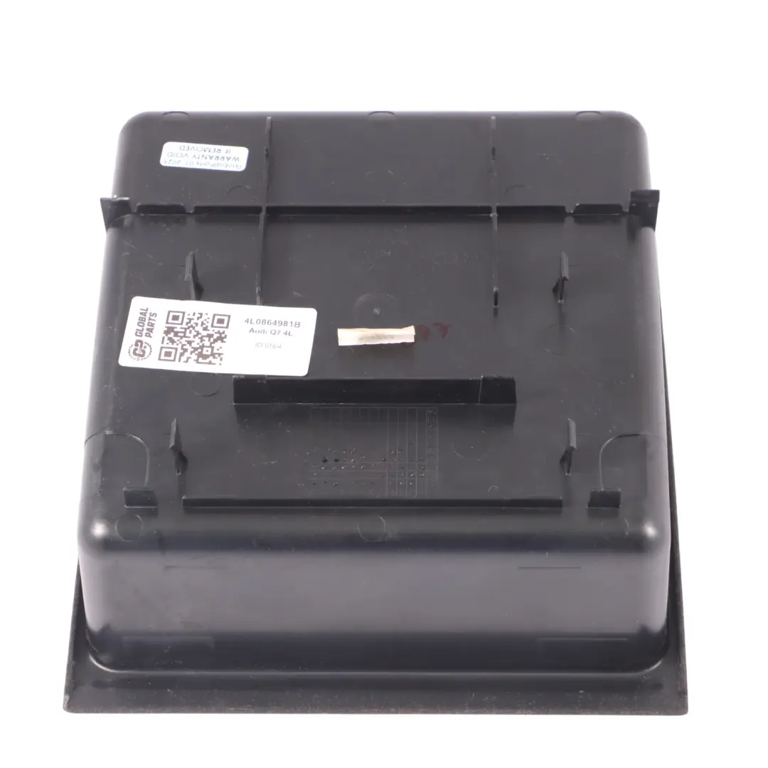 Consola Central Cubby Compartimento Bandeja para Audi Q7 4L con número de pieza 4L0864981B Audi Q7 4L Consola Central Cubby Compartimento Bandeja - SKU 4L0864981B - Número de pieza 4L0864981B