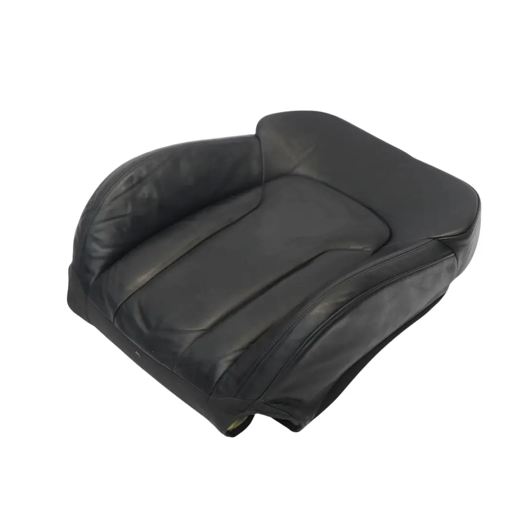 Audi Q7 4L Schienale Sedile Anteriore Destro Pannello Riscaldato Pelle Nera - SKU 4L0881806F - Numero di parte 4L0881806F