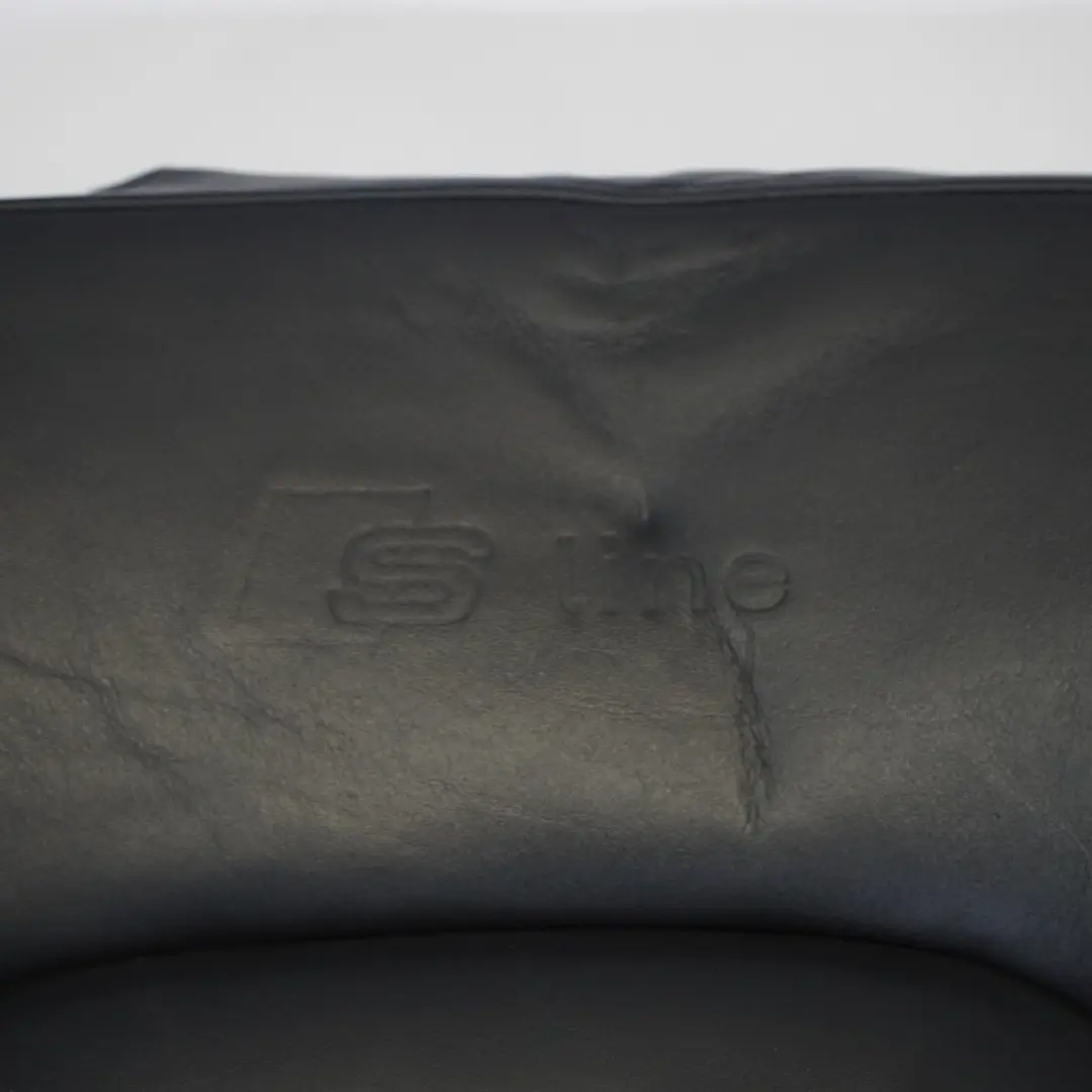 Audi Q7 4L Schienale Sedile Anteriore Destro Pannello Riscaldato Pelle Nera - SKU 4L0881806F - Numero di parte 4L0881806F