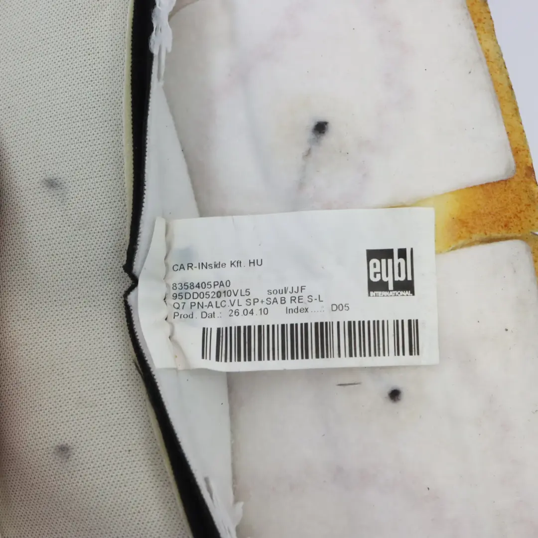 Oparcie Fotela Prawy Przód Sport Grzanie Skóra Alcantara Czarne do Audi Q7 4L o numerze 4L0881806G Audi Q7 4L Oparcie Fotela Prawy Przód Sport Grzanie Skóra Alcantara Czarne - SKU 4L0881806G - Numer Części 4L0881806G