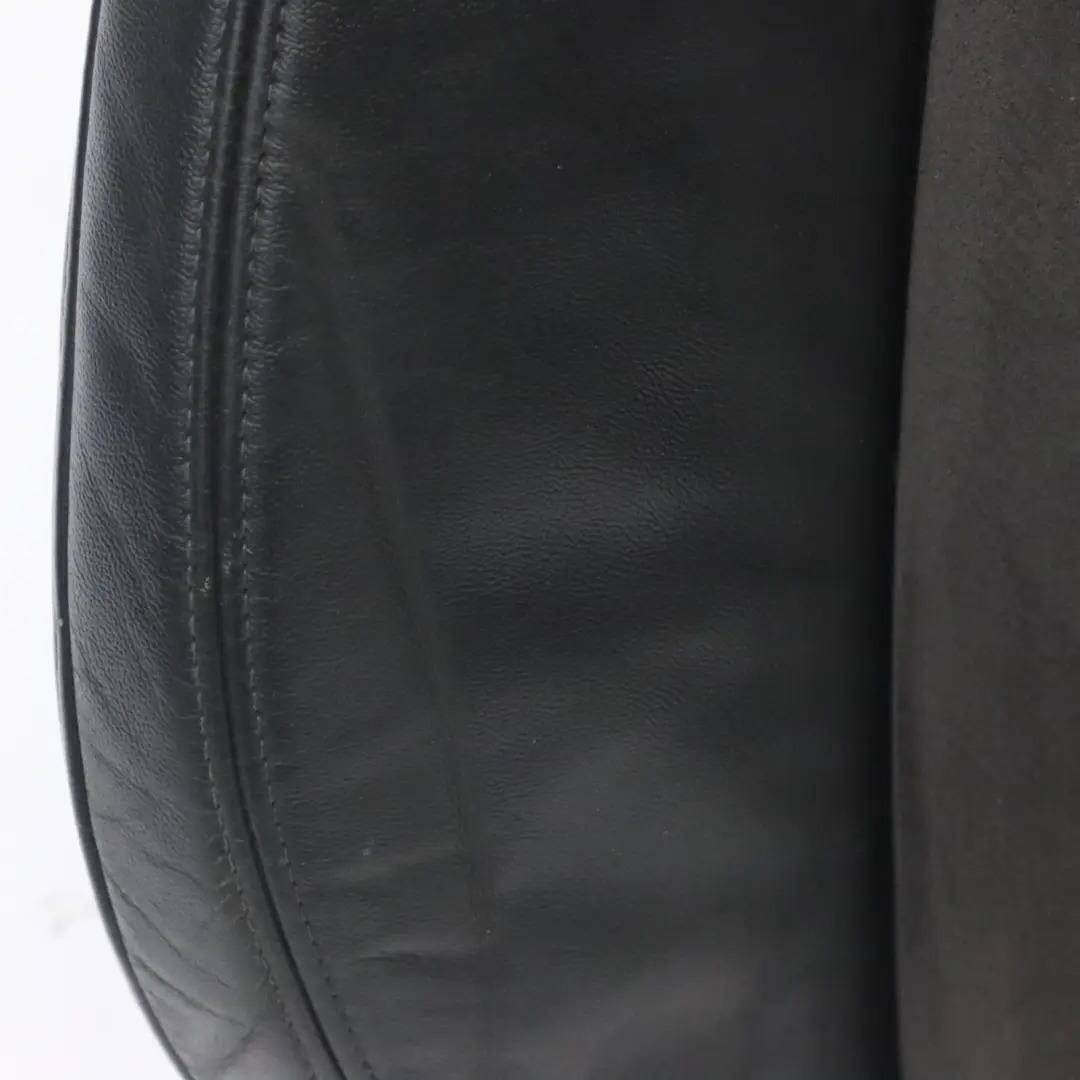 Backrest Front Right O/S Sport Heated Leather Alcantara Black Audi Q7 4L Seat - SKU 4L0881806G - Part number 4L0881806G
