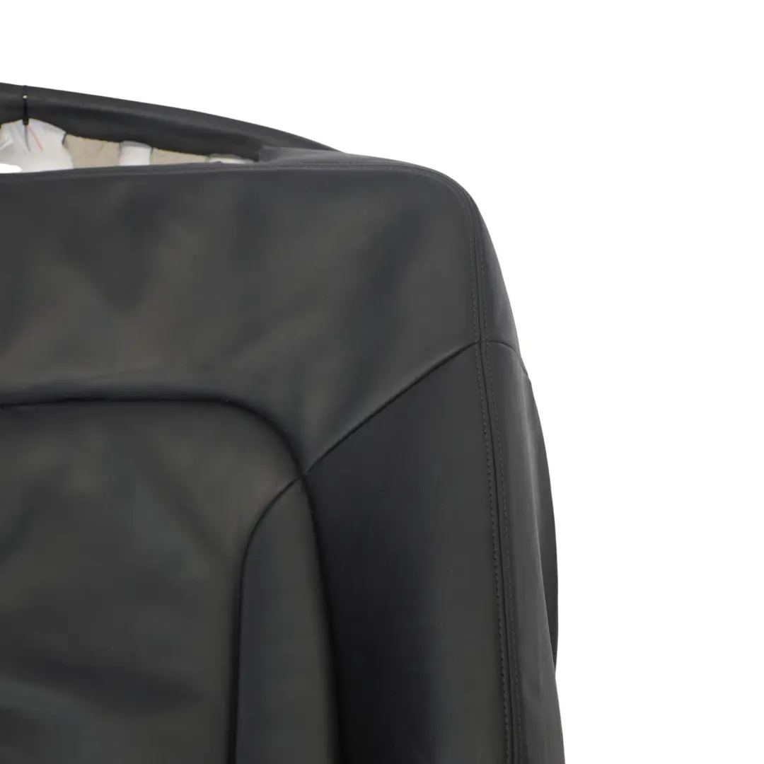 Audi Q7 4L Backrest Cover Front Seat Right Left N/O/S Panel Black Leather - SKU 4L0883806K - Part number 4L0883806K