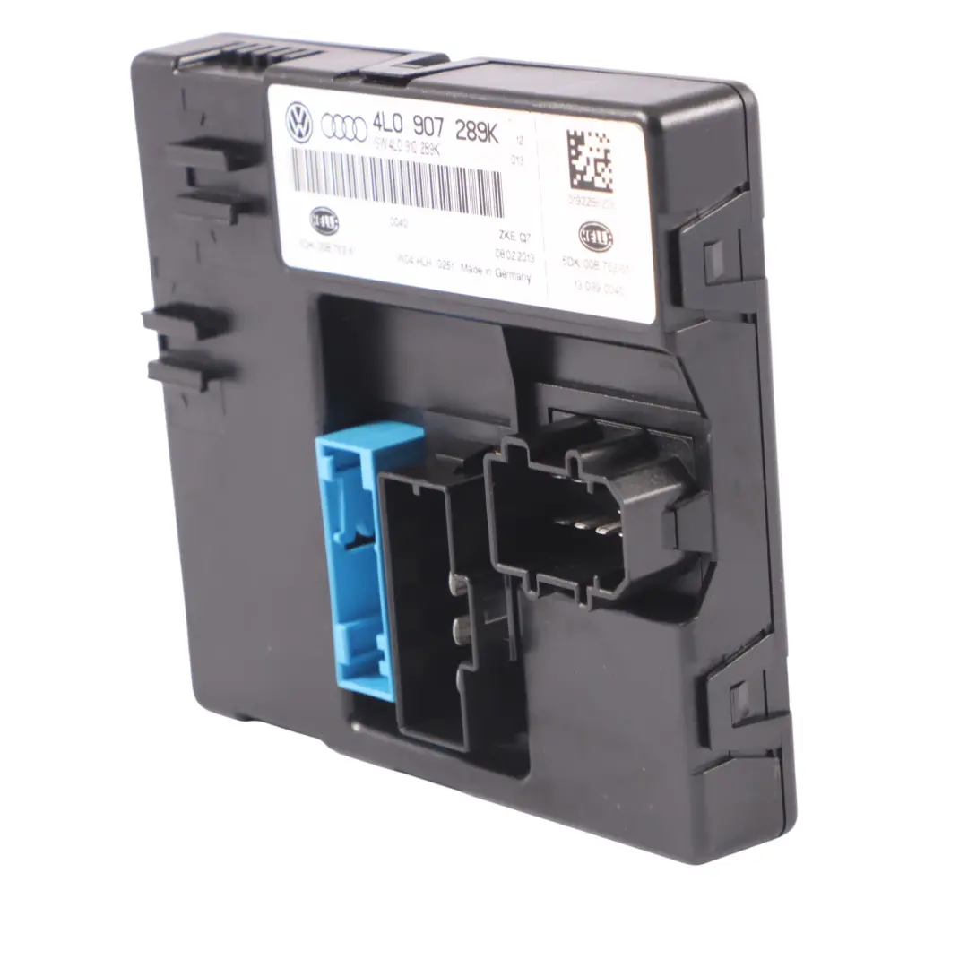 Unidad de confort Body Control Módulo BCM Unidad ECU 4L0907289K para Audi Q7 4L con número de pieza 4L0910289K Audi Q7 4L Unidad de confort Body Control Módulo BCM Unidad ECU 4L0907289K - SKU 4L0910289K - Número de pieza 4L0910289K
