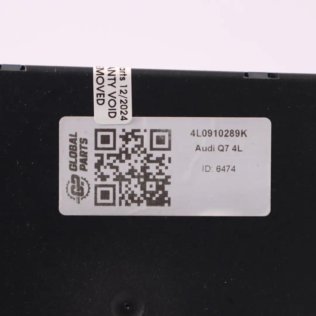 Audi Q7 4L Module l'unité confort commande carrosserie BCM Unité ECU 4L0907289K - SKU 4L0910289K - Numéro de pièce 4L0910289K