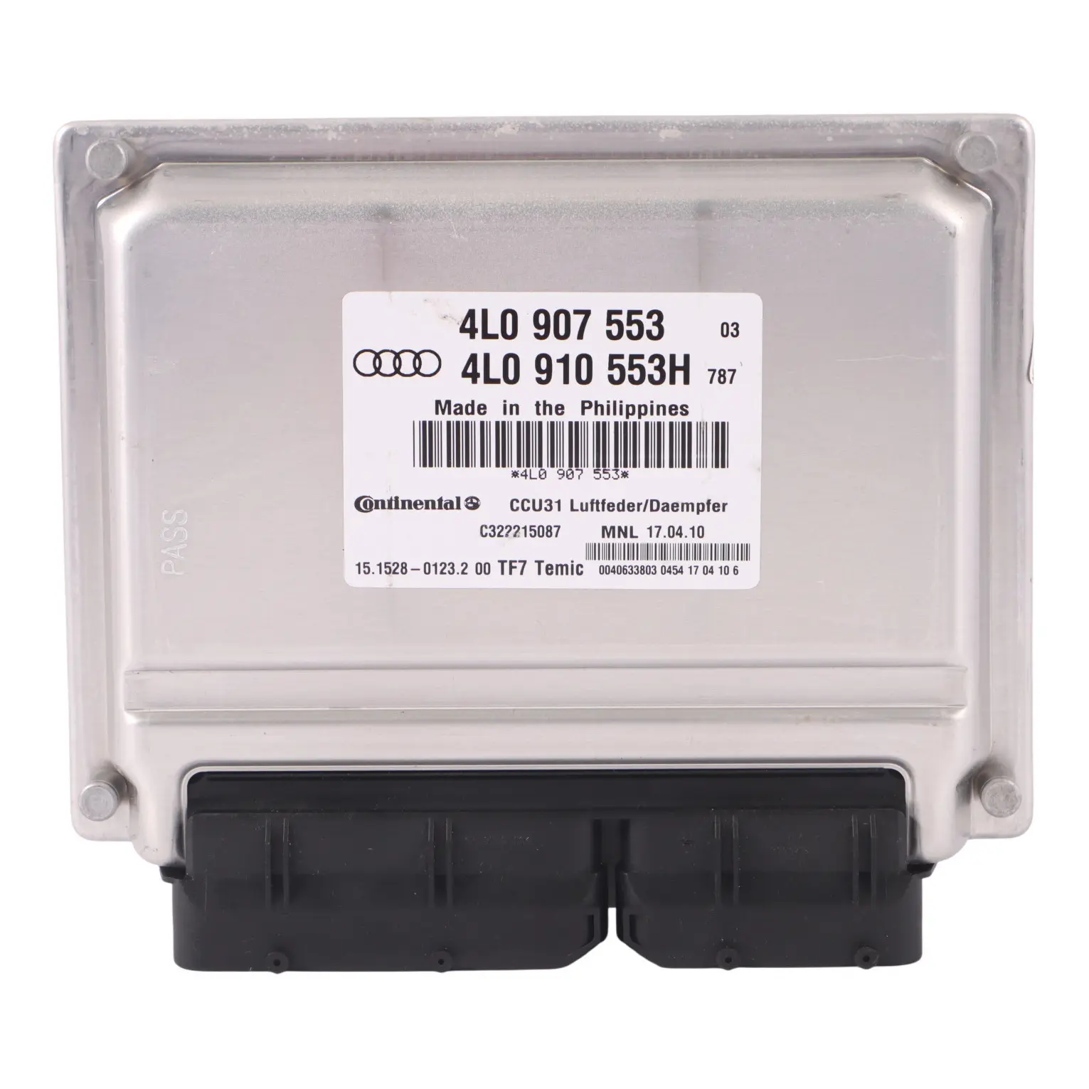 Audi Q7 4L Luftfederung Modul Regelung Steuergerät 4L0910553H