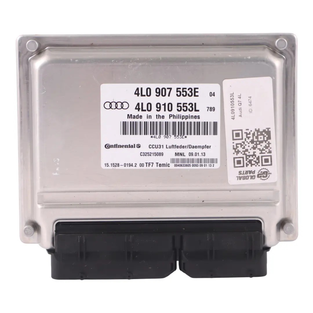 Body Comfort Control BCM Onboard Supply Module Unit ECU to Audi Q7 4L with Part number 4L0910553L Audi Q7 4L Body Comfort Control BCM Onboard Supply Module Unit ECU - SKU 4L0910553L - Part number 4L0910553L