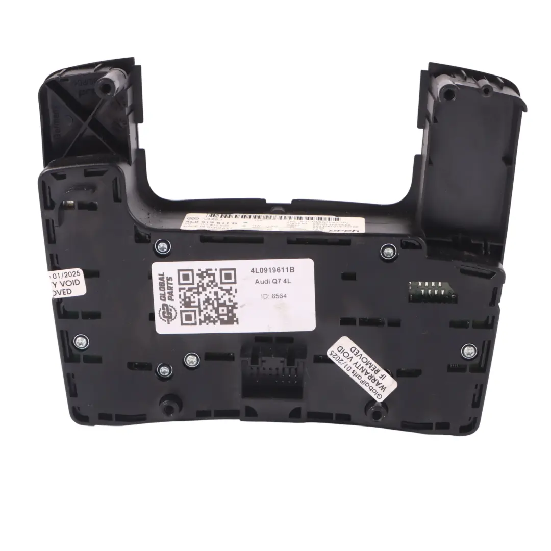 Control Panel Multimedia Radio Sat Nav Switch Audi Q7 4L - SKU 4L0919611B - Part number 4L0919611B