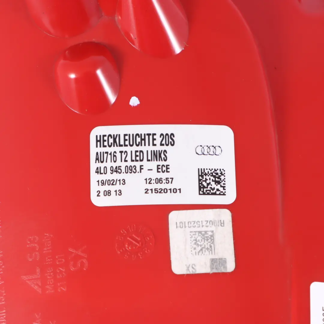 Lampa Tylna Lewy Tył LED do Audi Q7 4L o numerze 4L0945093F Audi Q7 4L Lampa Tylna Lewy Tył LED - SKU 4L0945093F - Numer Części 4L0945093F