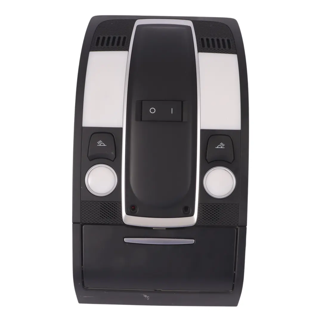 Feu de toit AUDI Q7 4L A6 C6 Lampe de lecture intérieure avant noire pour à propos du numéro de pièce 4L0947140 Feu de toit AUDI Q7 4L A6 C6 Lampe de lecture intérieure avant noire - SKU 4L0947140 - Numéro de pièce 4L0947140