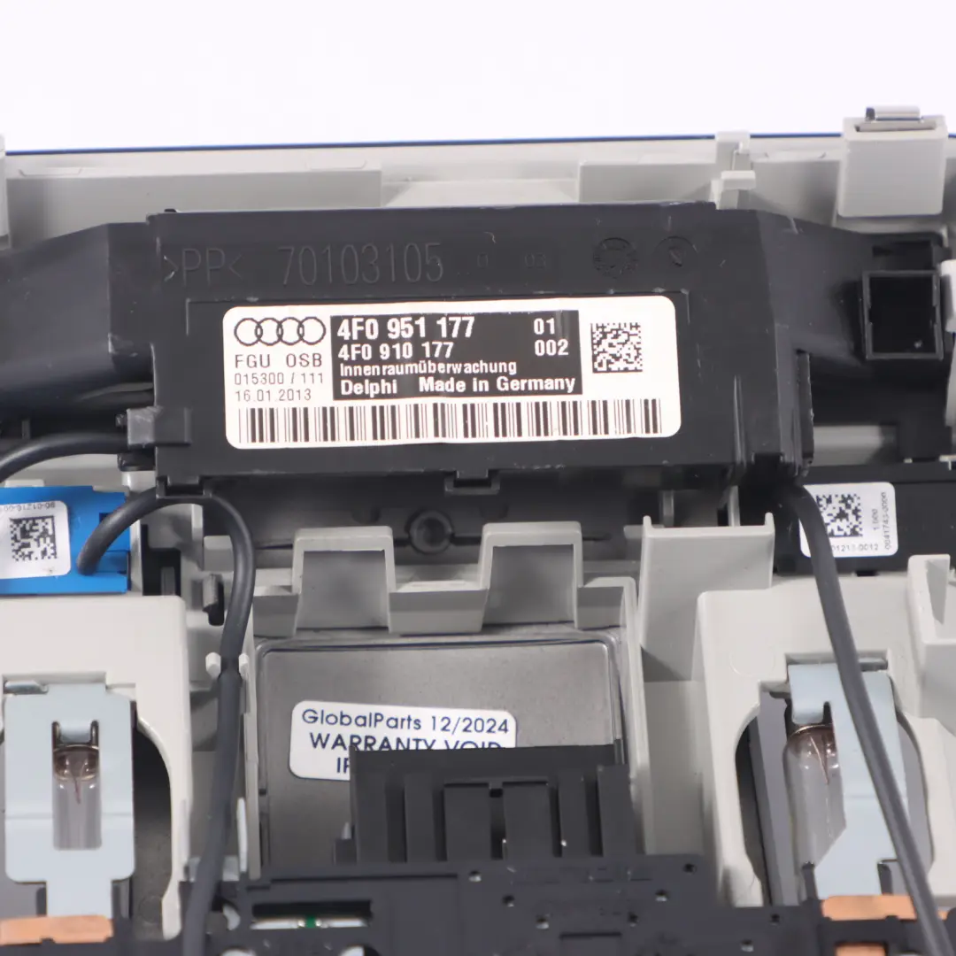  Dachleuchte AUDI Q7 4L A6 C6 Innenleuchte vorne Leselampe Schwarz - SKU 4L0947140 - Teilenummer 4L0947140