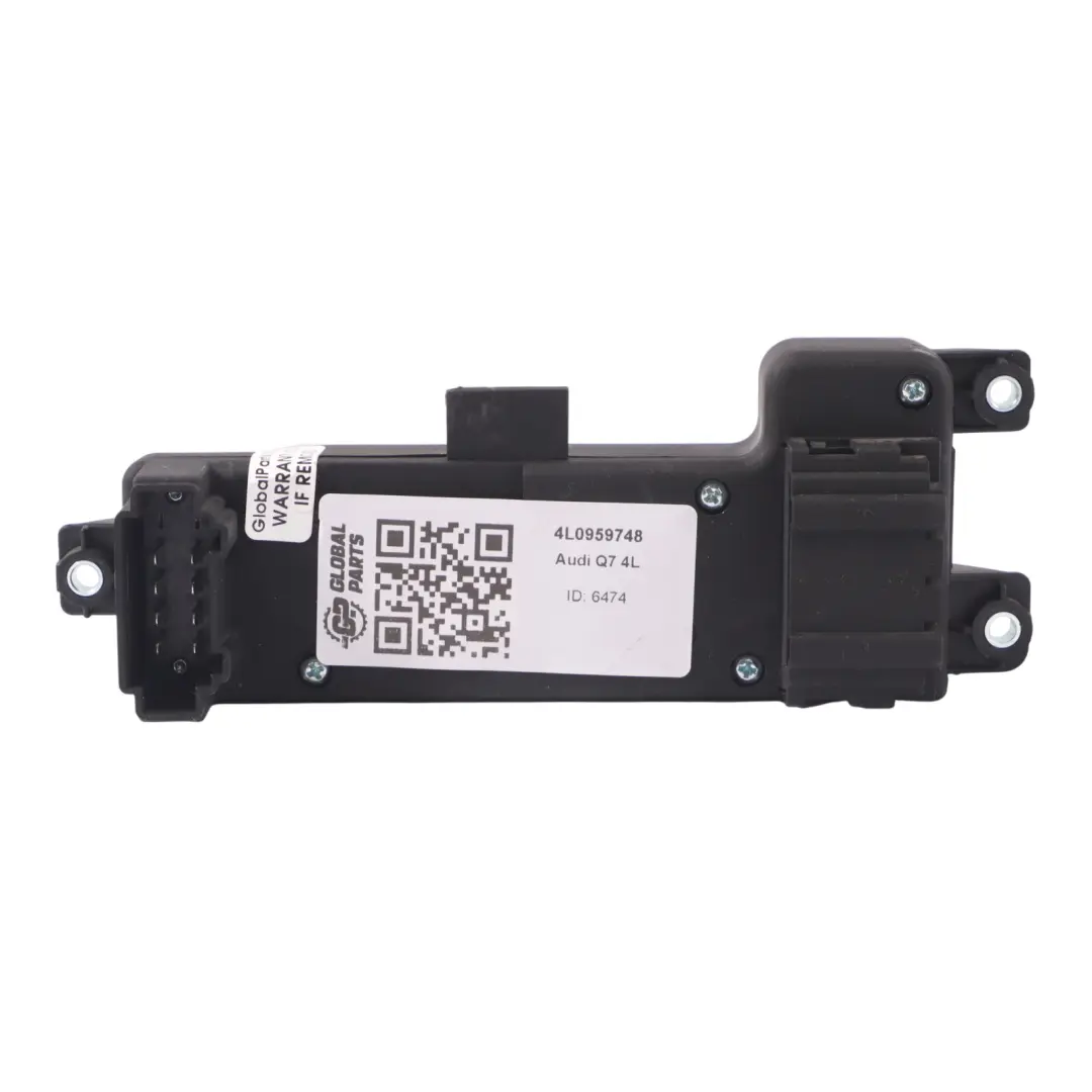 Asiento Control Botón Panel Delantero Derecho para Audi Q7 4L con número de pieza 4L0959748 Audi Q7 4L Asiento Control Botón Panel Delantero Derecho - SKU 4L0959748 - Número de pieza 4L0959748