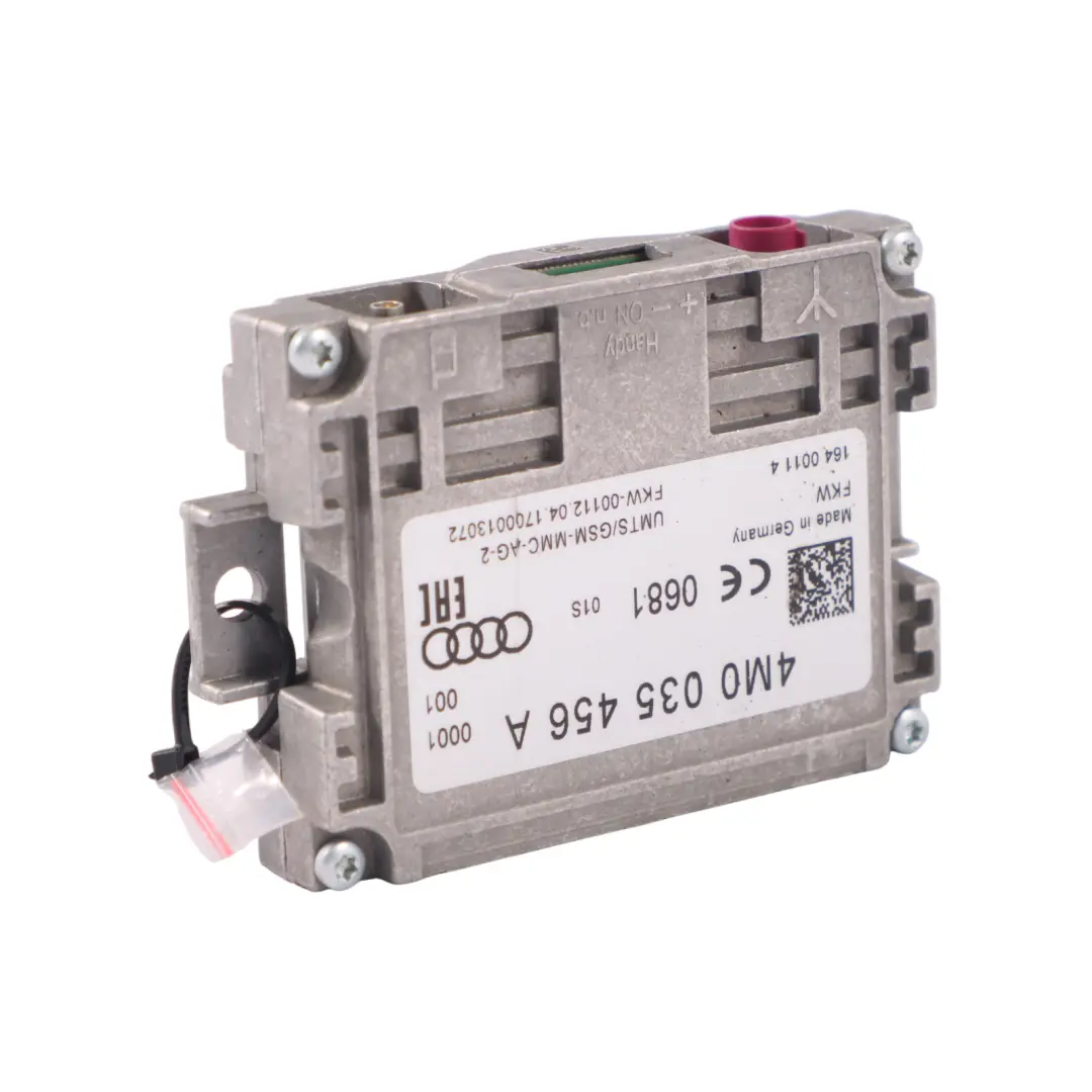 Antenna Amplificatore Antenna Modulo controllo per Audi A4 B9 con numero di parte 4M0035456A Audi A4 B9 Antenna Amplificatore Antenna Modulo controllo - SKU 4M0035456A - Numero di parte 4M0035456A
