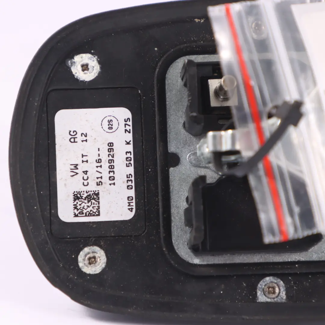 Audi A4 B9 Antena de Techo Aérea Shark Gris Daytona - Z7S 4M0035503K - SKU 4M0035503K-DGR - Número de pieza 4M0035503K-DGR