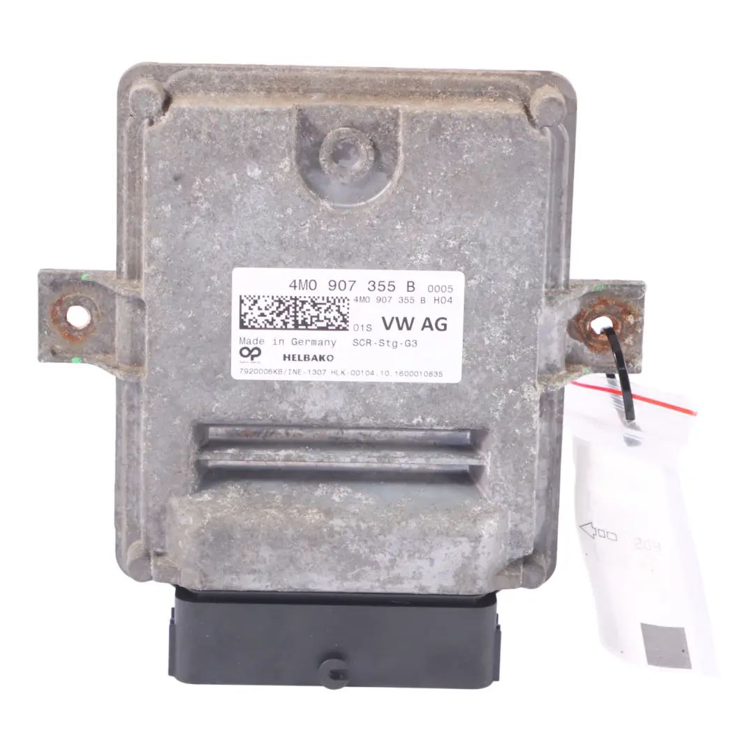 Adblue Dosing Module Control Unit to Audi A4 B9 TDI Diesel with Part number 4M0907355B Audi A4 B9 TDI Diesel Adblue Dosing Module Control Unit - SKU 4M0907355B - Part number 4M0907355B