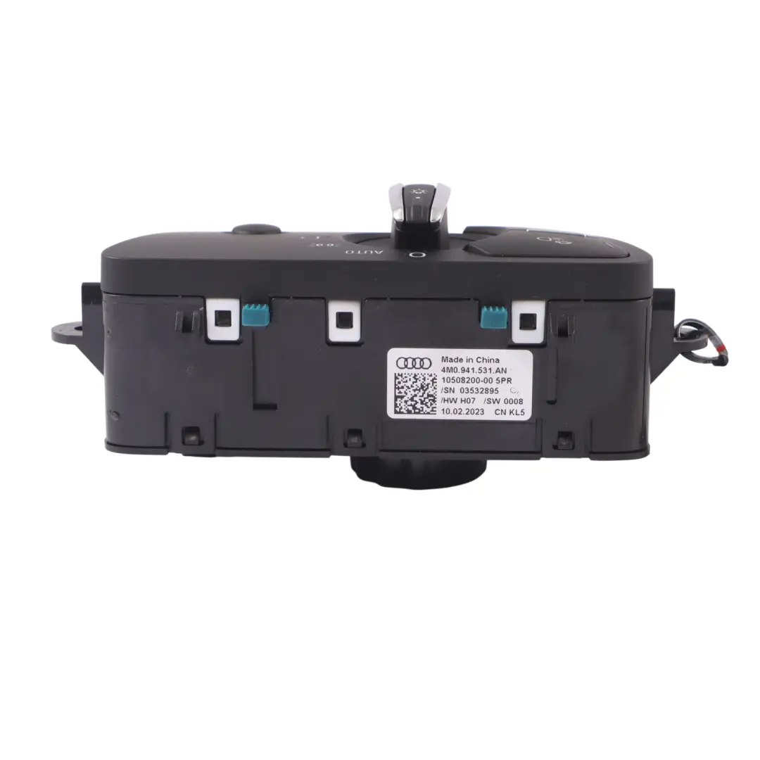 Audi A5 F5 A4 B9 Panneau de commande des phares avant - SKU 4M0941531AN - Numéro de pièce 4M0941531AN