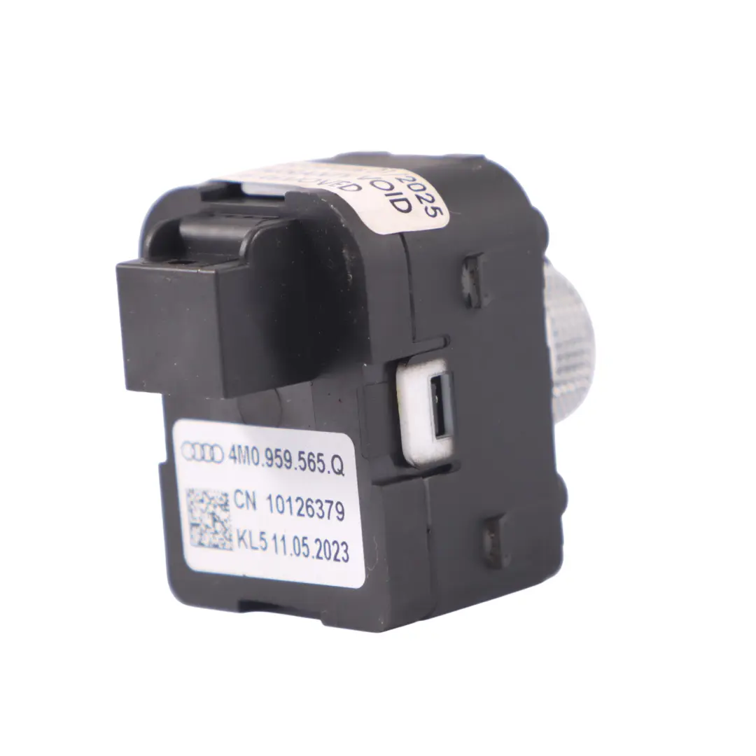 Audi A4 B9 Interrupteur de réglage rétroviseurs avant côté conducteur - SKU 4M0959565Q - Numéro de pièce 4M0959565Q
