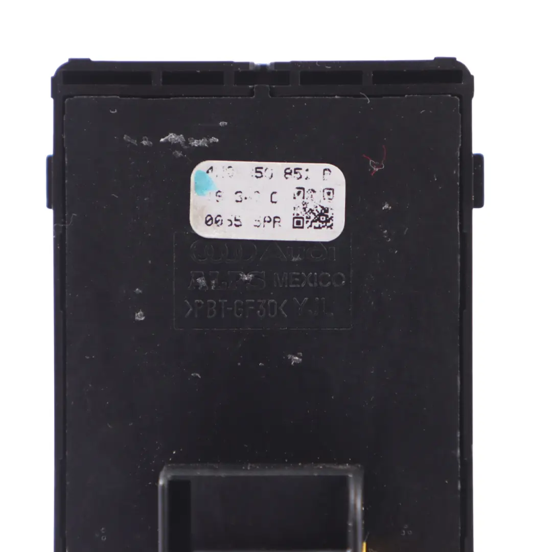 Audi A4 B9 Window Lifter Switch Button Panel Trim Driver's Side - SKU 4M0959851B - Part number 4M0959851B