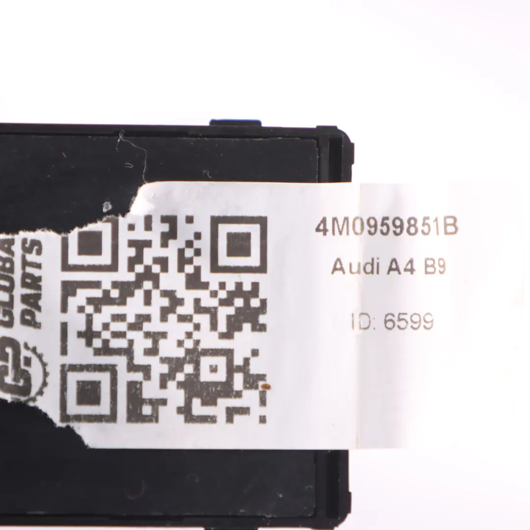 Audi A4 B9 Lève Vitre Bouton Panneau Garniture Côté Conducteur - SKU 4M0959851B - Numéro de pièce 4M0959851B