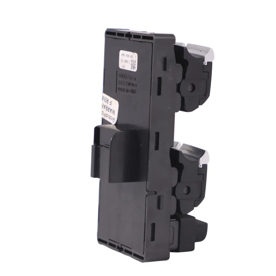 Audi A4 B9 Electric Window Regulator Driver's Side Switch Panel - SKU 4M0959851C - Part number 4M0959851C