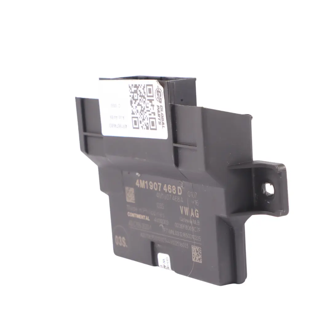 Gateway Unidad de Módulo de Control ECU para Audi A4 B9 con número de pieza 4M1907468D Audi A4 B9 Gateway Unidad de Módulo de Control ECU - SKU 4M1907468D - Número de pieza 4M1907468D