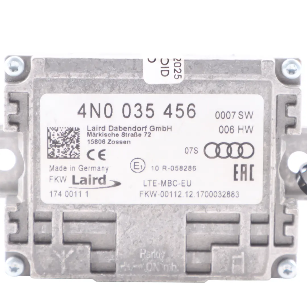 Volkswagen Skoda Seat Audi Amplificador De Señal Móvil De 2 Vías - SKU 4N0035456G - Número de pieza 4N0035456G