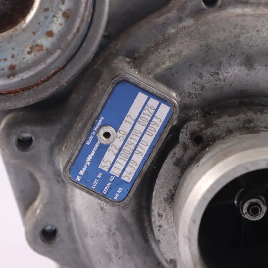 Fiat Doblo Mk2 2.0D Multijet Diesel Engine Turbocharger - SKU 55225012 - Part number 55225012