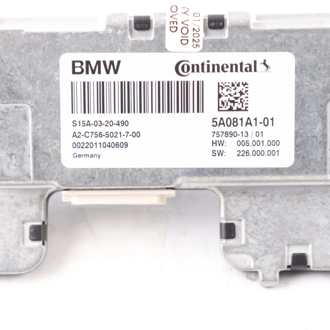 Front Camera BMW G30 G31 G38 F97 X3M F98 X4M Windscreen Purpose Unit to with Part number 5A081A1 Front Camera BMW G30 G31 G38 F97 X3M F98 X4M Windscreen Purpose Unit - SKU 5A081A1 - Part number 5A081A1