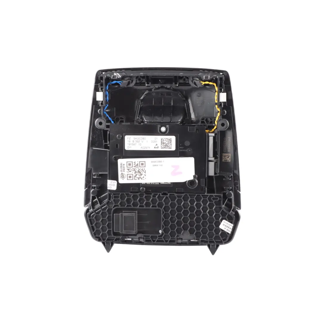 Roof Light Switch Unit Rear Centre Control Unit Switch Panelling to BMW F40 with Part number 5A0EDB0 BMW F40 Roof Light Switch Unit Rear Centre Control Unit Switch Panelling - SKU 5A0EDB0-1 - Part number 5A0EDB0