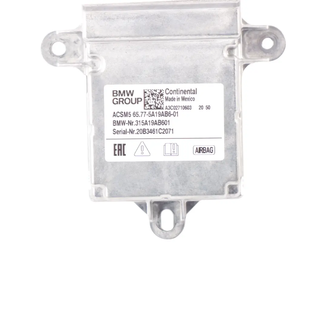 Air Module BMW G38 G08 G01 F97 X3M F98 X4M Domain Control Module Unit - SKU 5A19AB6 - Part number 5A19AB6