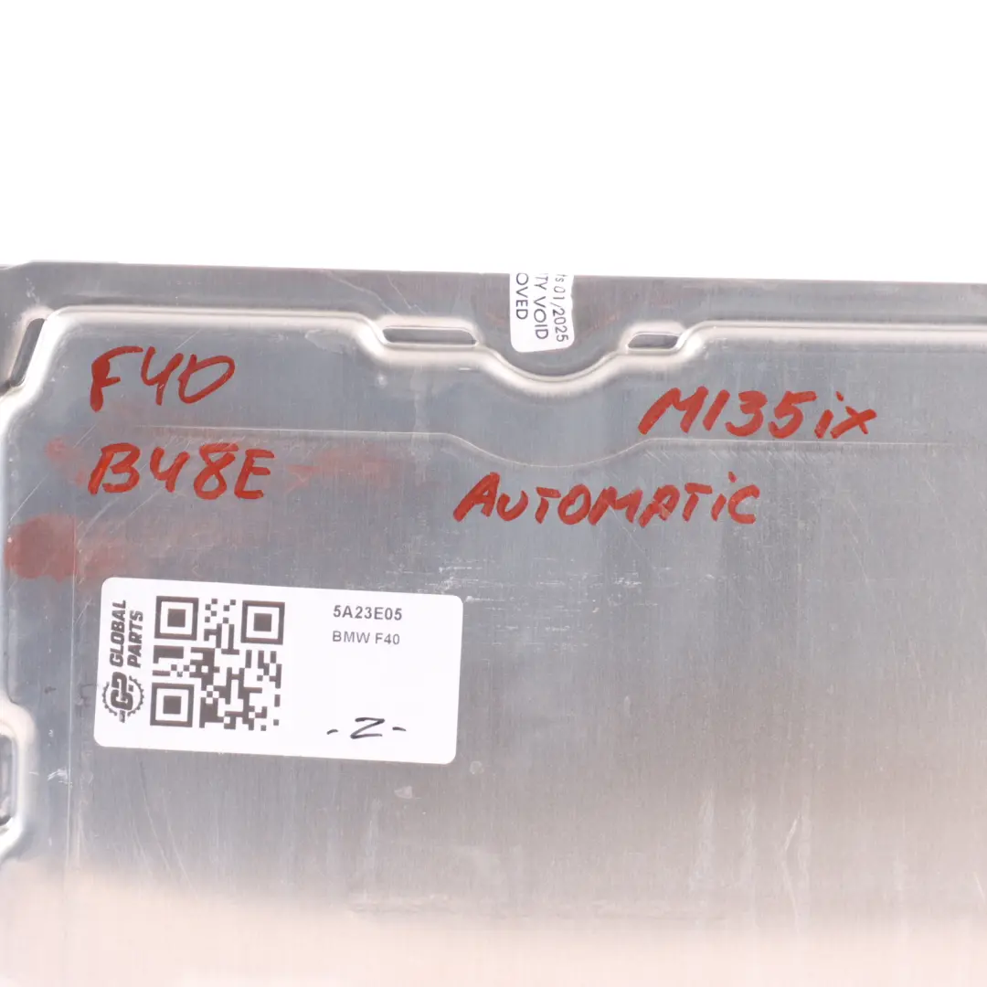 M135iX B48E Petrol Engine Control Unit ECU DME Automatic to BMW F40 with Part number 5A23E05 BMW F40 M135iX B48E Petrol Engine Control Unit ECU DME Automatic - SKU 5A23E05 - Part number 5A23E05