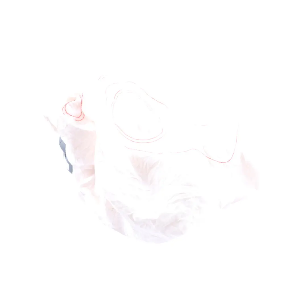 BMW F40 M135iX Steering Wheel Insert Air Module Leather Black DAMAGED - SKU 5A24B13 - Part number 5A24B13