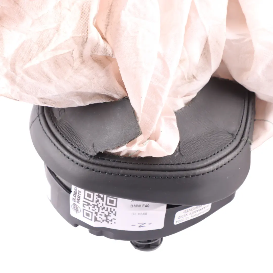 M135iX Steering Wheel Insert Air Module Leather Black DAMAGED to BMW F40 with Part number 5A24B13 BMW F40 M135iX Steering Wheel Insert Air Module Leather Black DAMAGED - SKU 5A24B13 - Part number 5A24B13