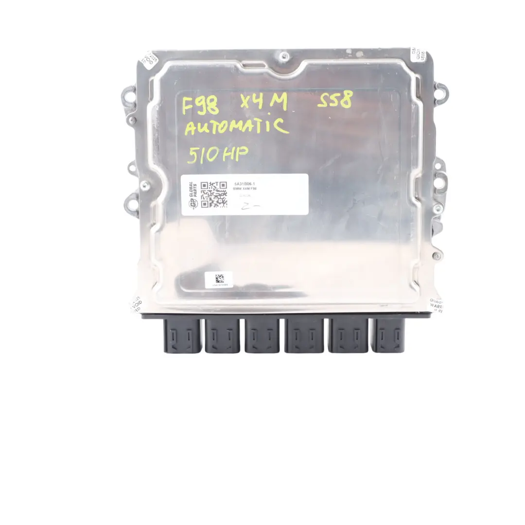 BMW X4M Competition F98 S58 510HP Engine ECU DME Kit BDC + Key Automatic - SKU 5A31B06-1 - Part number 5A31B06