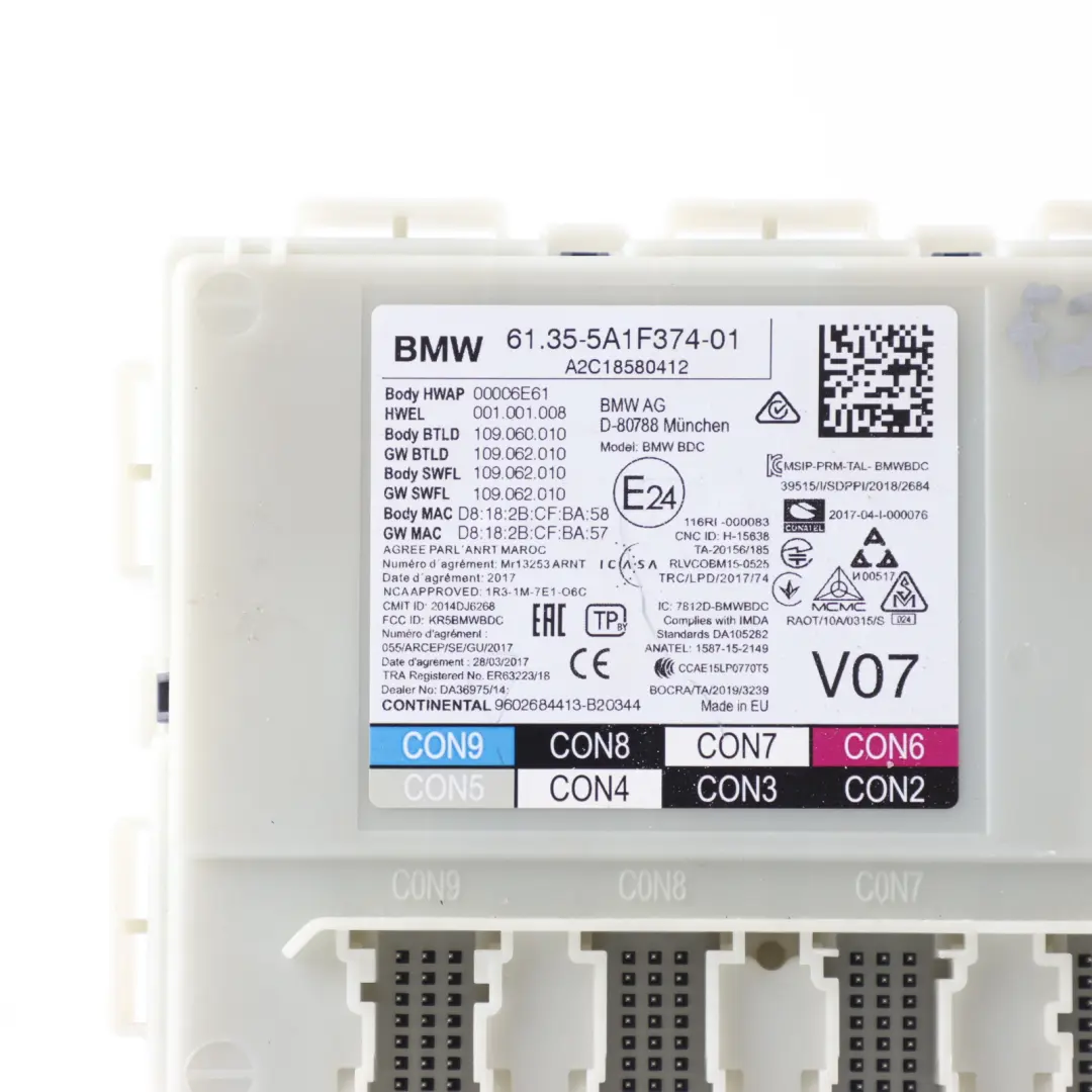 BMW X4M Competition F98 S58 510HP Engine ECU DME Kit BDC + Key Automatic - SKU 5A31B06-1 - Part number 5A31B06