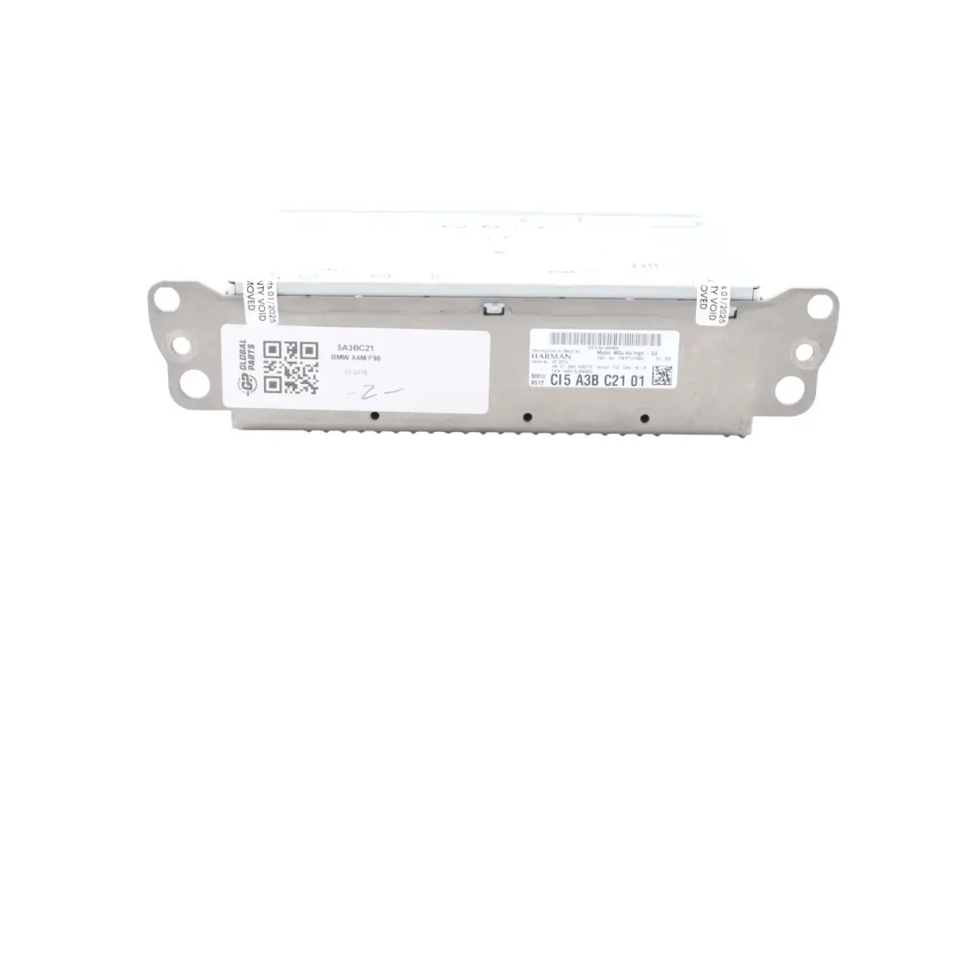 X4M G30 G31 LCI Multimedia MMI Head Unit 2448971 to BMW F98 with Part number 5A3BC21 BMW F98 X4M G30 G31 LCI Multimedia MMI Head Unit 2448971 - SKU 5A3BC21 - Part number 5A3BC21
