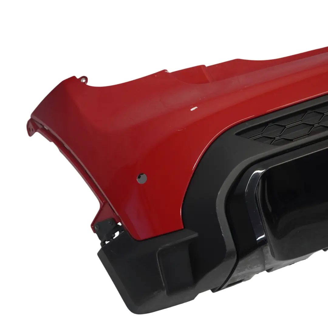Mini F56 F57 LCI Rivestimento pannello paraurti posteriore Chili Red - 851 - SKU 5A3C949-CHRED - Numero di parte 5A3C949