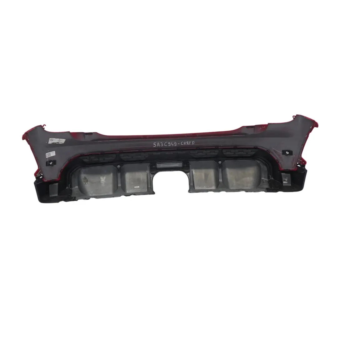 Mini F56 F57 LCI Rivestimento pannello paraurti posteriore Chili Red - 851 - SKU 5A3C949-CHRED - Numero di parte 5A3C949
