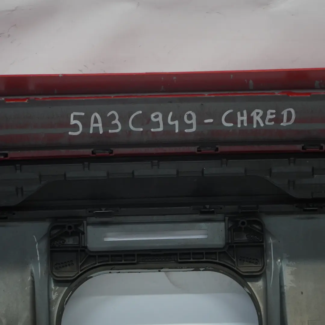 Heckstoßstangenverkleidung Chili Rot - 851 für Mini F56 F57 LCI mit Teilenummer 5A3C949 Mini F56 F57 LCI Heckstoßstangenverkleidung Chili Rot - 851 - SKU 5A3C949-CHRED - Teilenummer 5A3C949