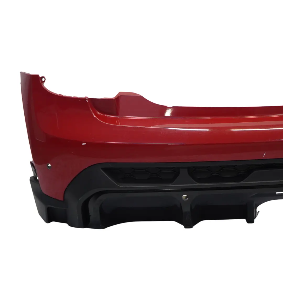 Mini F56 F57 LCI Rivestimento pannello paraurti posteriore Chili Red - 851 - SKU 5A3C949-CHRED - Numero di parte 5A3C949