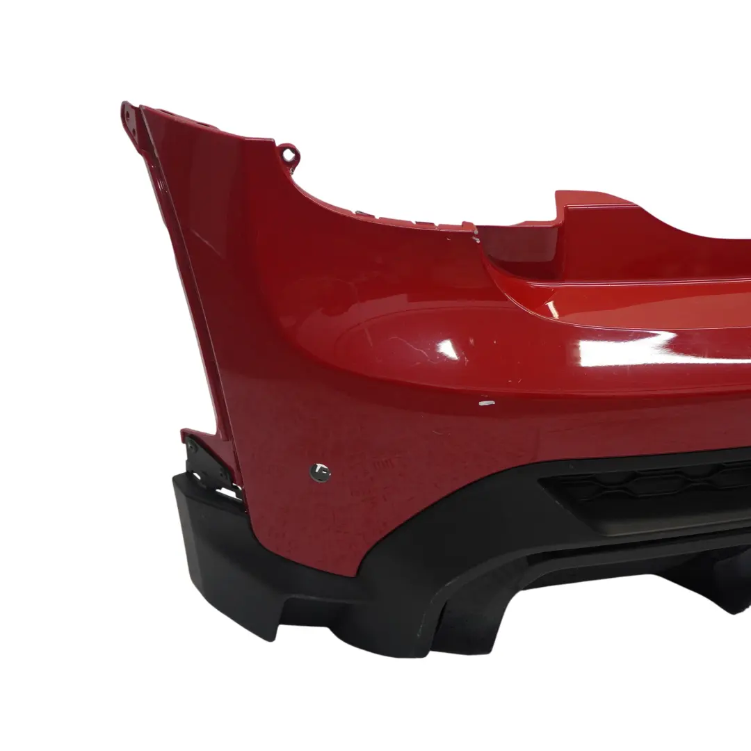 Mini F56 F57 LCI Rear Bumper Trim Panel Covering Chili Red - 851 - SKU 5A3C949-CHRED - Part number 5A3C949