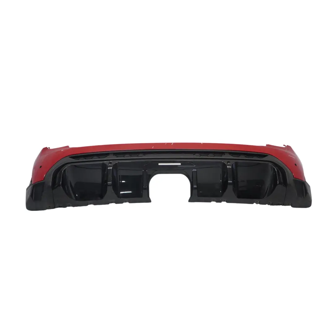 Mini F56 F57 LCI Rear Bumper Trim Panel Covering Chili Red - 851 - SKU 5A3C949-CHRED - Part number 5A3C949