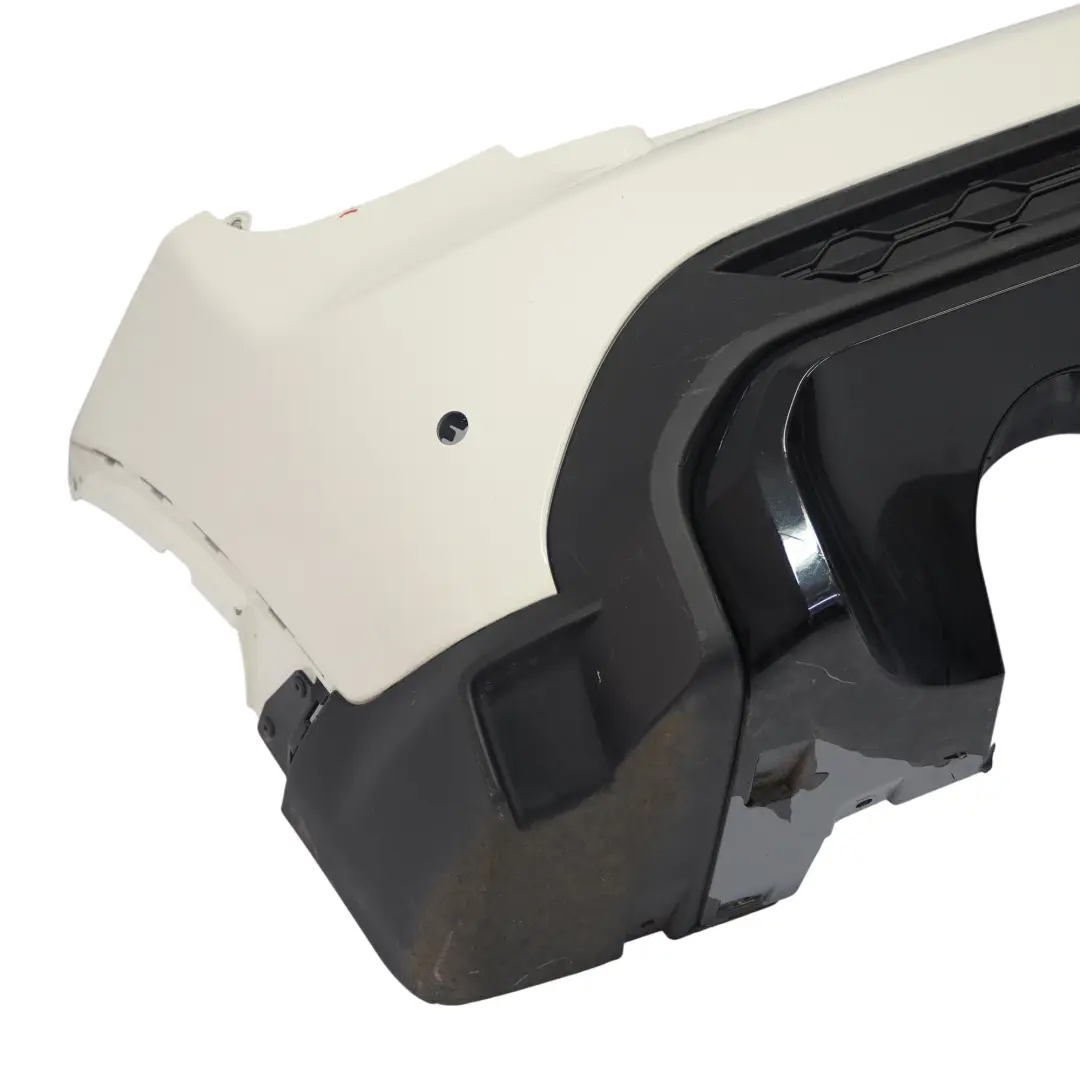 Mini F55 LCI Rear Bumper Trim Panel Covering Pepper White - 850 - SKU 5A3CAC1-PW - Part number 5A3CAC1